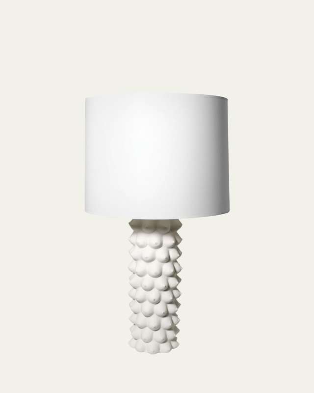 Georgia Table Lamp, White